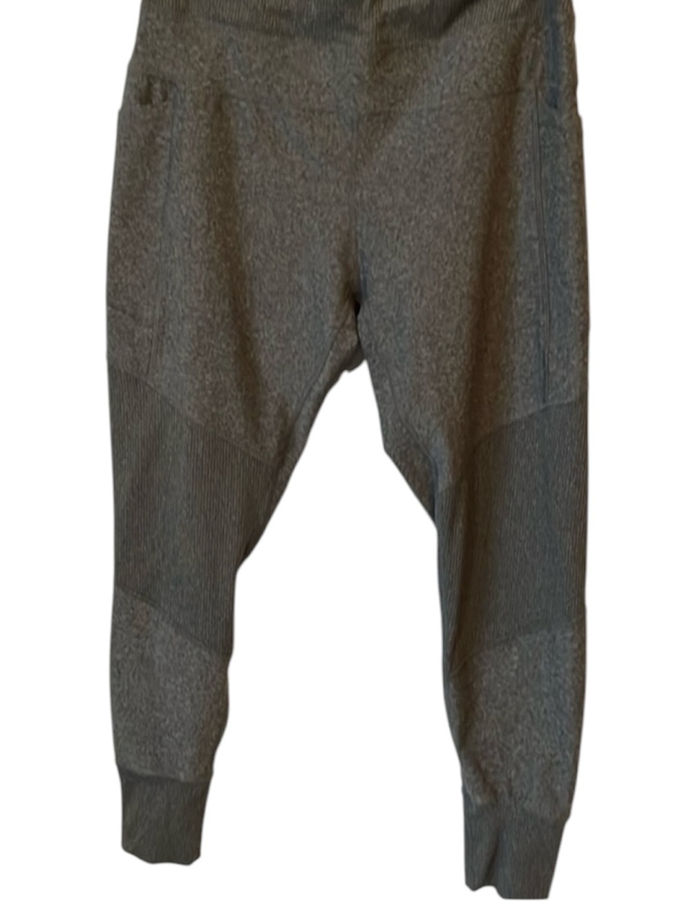 RBX Gray Athletic Jogger Leggings Pocket Workout Pants Large